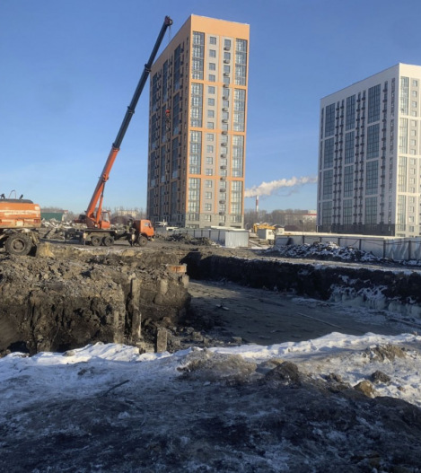 Ход строительства: 24 января 2023 года