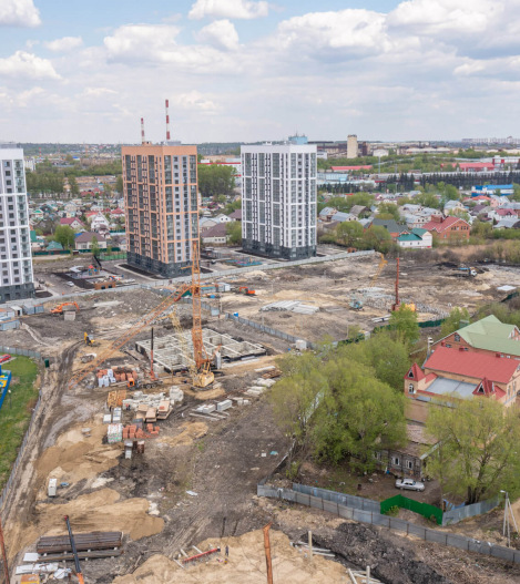 Ход строительства: 28 апреля 2023 года