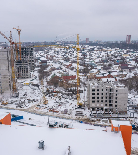 Ход строительства: 31 января 2024 года