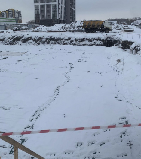 Ход строительства: 22 февраля 2023 года